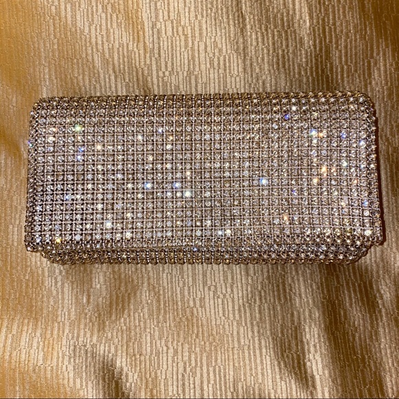 Handbags - Rhinestone Vintage clutch